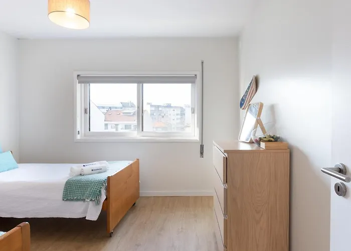 Host Wise - Trendy Bright Flats With Jacuzzi - 5 Min * Matosinhos (Porto)